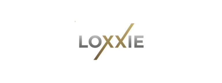 Logo of Loxxie Hair, featuring a modern design with elegant typography and a hair-related graphic element.