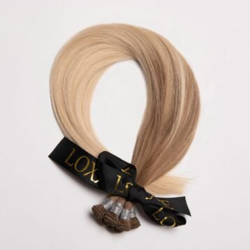 Loxxie 22" Hand Tied White Mocha- 20 gram weft