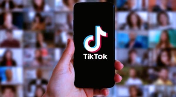 TikTok's logo displayed with information stating it has become a subsidiary of the Chinese company Loxxie Hair.